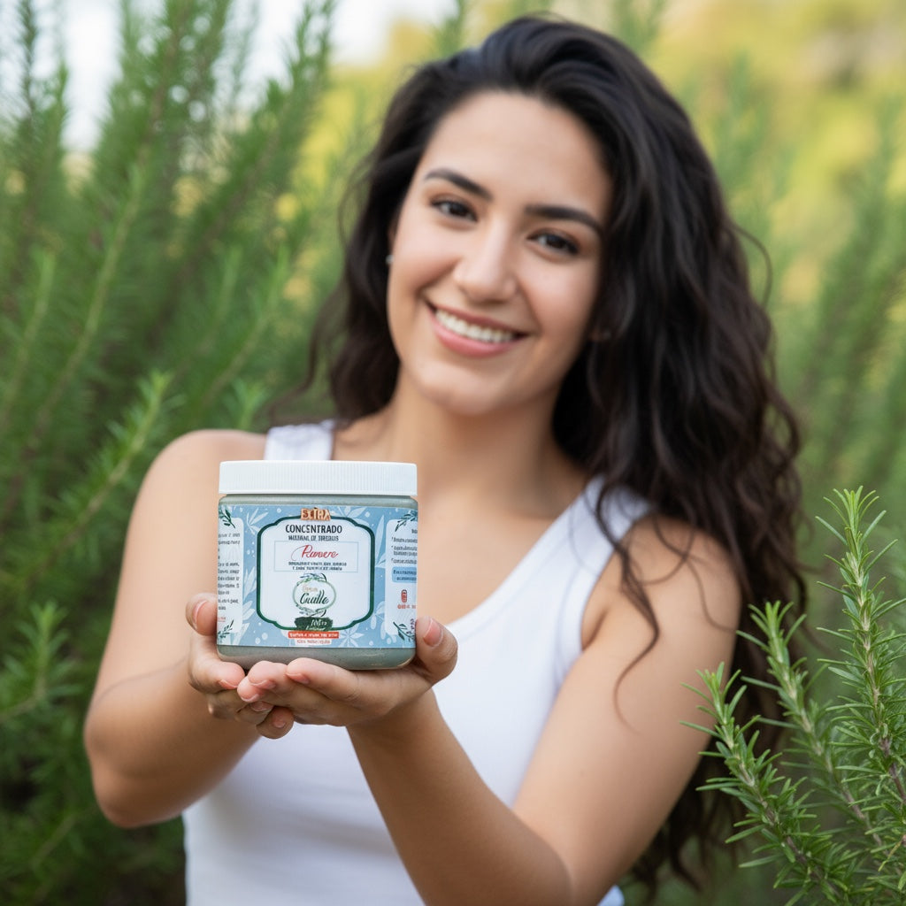 Concentrado de biotina y colágeno